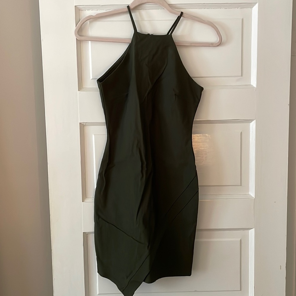 NWT Olive Green mini dress